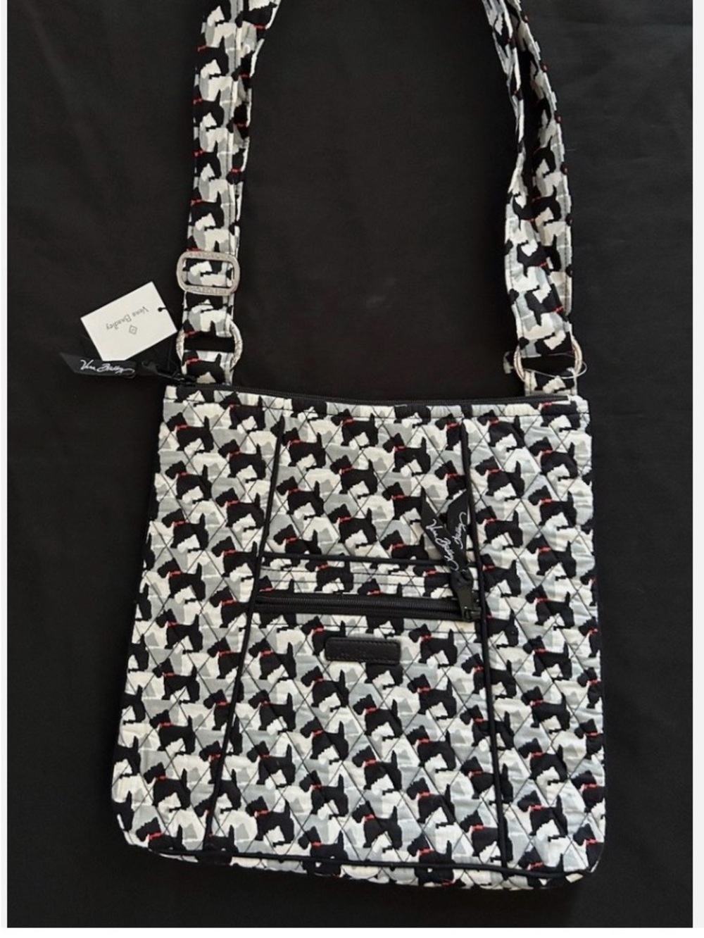 Vera Bradley Scottie Dogs Hipster NWT